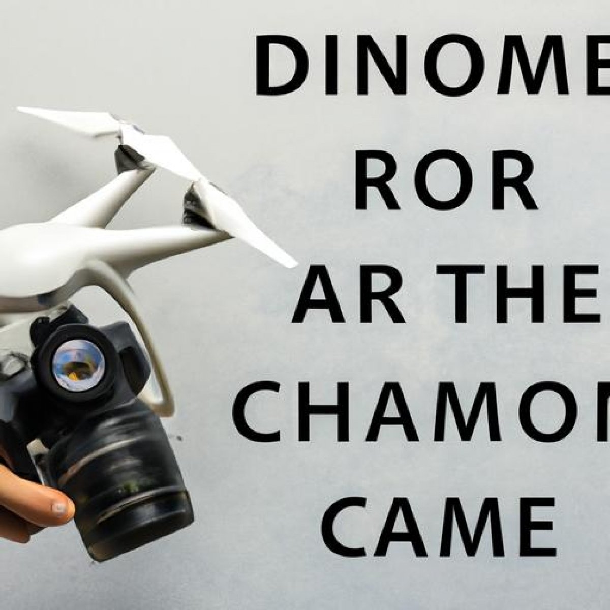 Comprar un dron con cámara