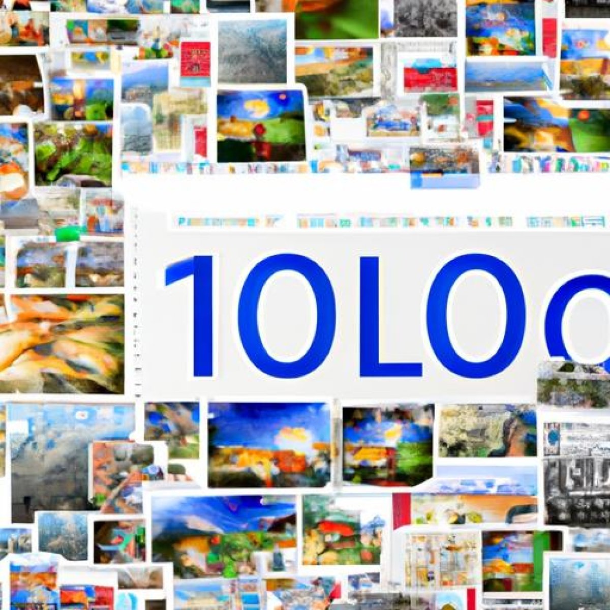 Collage 100 fotos online gratis