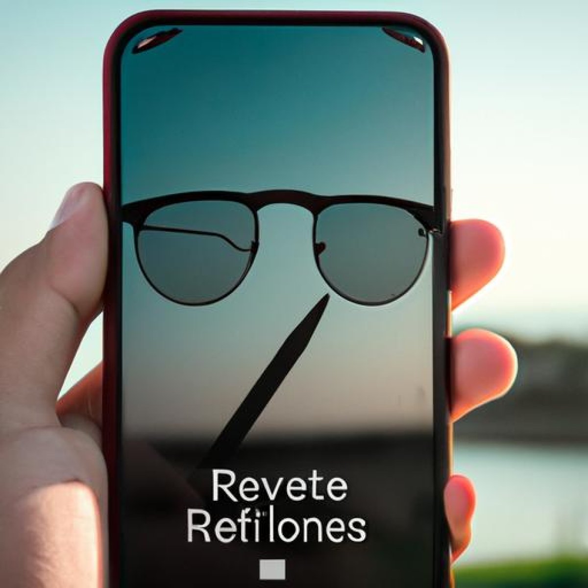 Quitar reflejo gafas fotos app